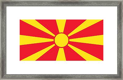 Macedonia Flag Brick Wall Design Messenger Bag 